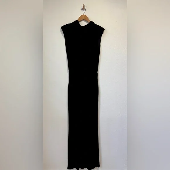 RAMY BROOK Dani Black Wide Leg Jumpsuit NWT Size S